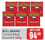 Bull Brand Corned Meat-For 6 x 300g