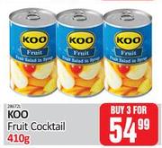 Koo Fruit Cocktail-For Any 3 x 410g