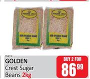 Golden Crest Sugar Beans-For 2 x 2kg