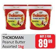 Thokoman Peanut Butter Assorted-For 2 x 1Kg