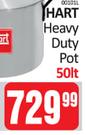 Hart Heavy Duty Pot 50Ltr