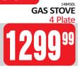 4 Plate Gas Stove