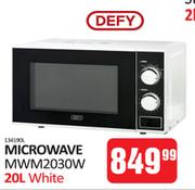Defy 20Ltr Microwave (White) MWM2030W
