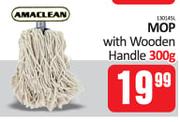 Amaclean Mop With Wooden Handle 300g