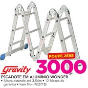 Gravity Escadote em Aluminio Wonder