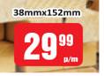 SABS 38mm x 152mm-Per m