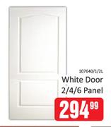 White Door 2/4/6 Panel