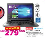 Lenovo 15.6" Intel Celeron Notebook IDEAPAD 110
