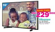 Hisense 32" HD Ready LED TV HX32M2160