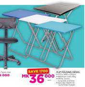Flip Folding Desks-Each
