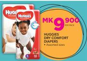 Huggies Dry Comfort Diapers-Per Pack