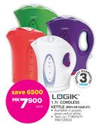Logik Cordless Kettle RSH-441668-01-Each