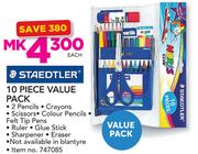 Staedtler 10 Piece Value Pack-Each