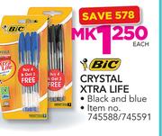 Bic Crystal Xtra Life-Each