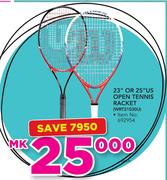 23" Or 25" US Open Tennis Racket WRT21030U-Each