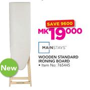 Mainstays Wooden Standard Ironing Board