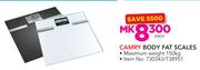 Camry Body Fat Scales-Each