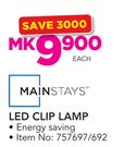 Mainstays LED Clip Lamp-Each