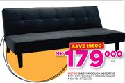 Metro Sleeper Couch Assorted-Each