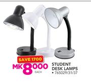Student Desk Lamps-Each