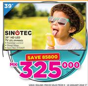 Sinotec 39" HD LED TV STL-39VN86D