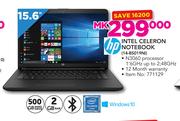 HP 15.6" Intel Celeron Notebook 14-BS019NI