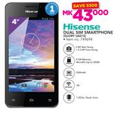 Hisense Dual Sim Smartphone Glory U601S