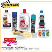 Assorted car Care Products-Each