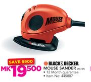 Black & Decker Mouse Sander KA161