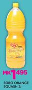 Sobo Orange Squash-2Ltr