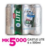 Castle Lite-6 x 500ml