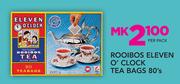 Rooibos Eleven O'Clock Tea Bags-80's Per pack