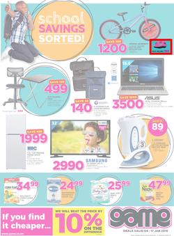 Game Zambia : Back To School (4 Jan - 17 Jan 2018), page 1
