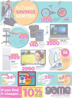 Game Zambia : Back To School (4 Jan - 17 Jan 2018), page 1