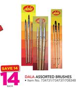 Dala Assorted Brushes-Each