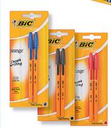 BIC Orange Fine 2 Pack Pens In Blue-Per Pack