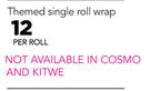 My Little Pony Themed Single Roll Wrap-Per Roll