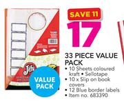 33 Piece Value Pack