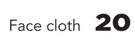 Face Cloth-For 2