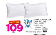 Vita Sleep Memory Chip Pillow-Each