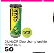 Dunlop Club Championship Tennis Balls