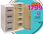 Tool Services 4 Drawer File Cabinet