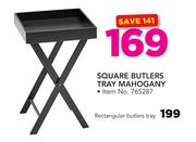 Rectangular Butlers Tray