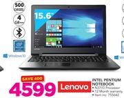 Lenovo 15.6" Intel Pentium Notebook