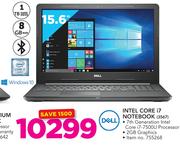 Dell 15.6" Intel Core i7 Notebook 3567 