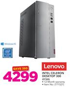 Lenovo Intel Celeron Desktop 300 DT300