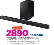 Wireless Flat Soundbar HW-M360
