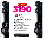 LG DVD Home Theater LHD677