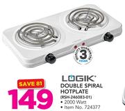 Logik Double Spiral Hotplate RSH-246083-01