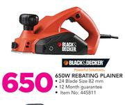 Black & Decker 650W rebating Plainer